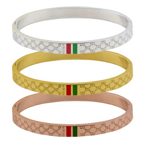 gucci womens bangle set|Gucci bracelets for women sale.